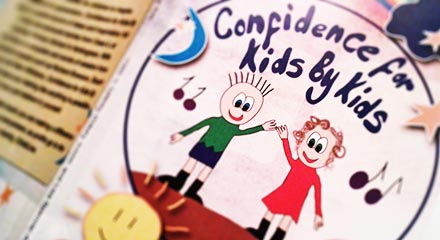 Front cover for the book Confidence for Kids by Kids
